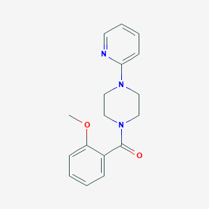 1-(2-methoxybenzoyl)-4-(2-pyridinyl)piperazine