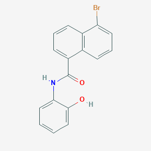 5-bromo-N-(2-hydroxyphenyl)-1-naphthamide