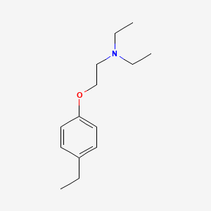 molecular formula C14H23NO B5844114 N,N-diethyl-2-(4-ethylphenoxy)ethanamine 