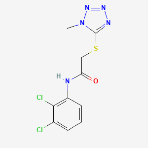 molecular formula C10H9Cl2N5OS B5844310 N-(2,3-dichlorophenyl)-2-[(1-methyl-1H-tetrazol-5-yl)thio]acetamide 