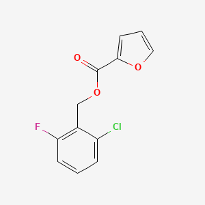 2-chloro-6-fluorobenzyl 2-furoate