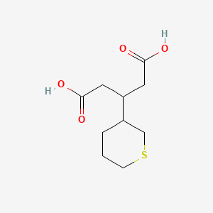 molecular formula C10H16O4S B584449 3-(Thian-3-yl)pentanedioic acid CAS No. 119725-84-7