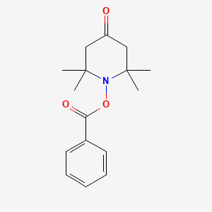 molecular formula C16H21NO3 B5844685 1-(benzoyloxy)-2,2,6,6-tetramethyl-4-piperidinone CAS No. 7031-85-8
