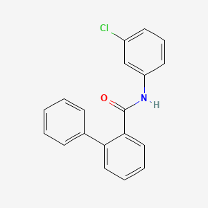 N-(3-chlorophenyl)-2-biphenylcarboxamide