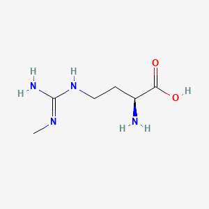 molecular formula C6H14N4O2 B584511 nomega-Methyl L-norarginine CAS No. 186308-99-6