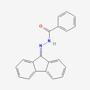 molecular formula C20H14N2O B5845114 N'-9H-fluoren-9-ylidenebenzohydrazide 