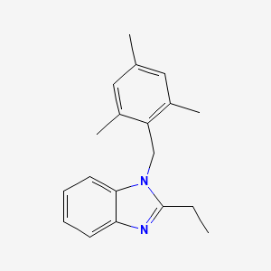 2-ethyl-1-(mesitylmethyl)-1H-benzimidazole