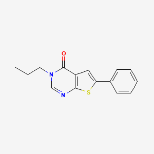 6-phenyl-3-propylthieno[2,3-d]pyrimidin-4(3H)-one