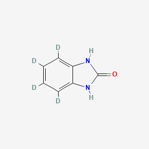 molecular formula C7H6N2O B584529 2-Hydroxybenzimidazole-d4 CAS No. 1176802-04-2