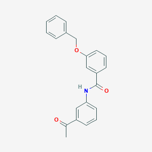 N-(3-acetylphenyl)-3-(benzyloxy)benzamide