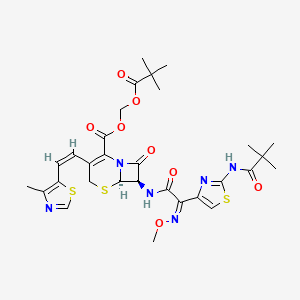 molecular formula C30H36N6O8S3 B584541 N-Pivaly-Cefditoren Pivoxil CAS No. 878002-84-7