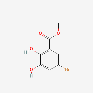 molecular formula C8H7BrO4 B584543 Methyl 5-bromo-2,3-dihydroxybenzoate CAS No. 105603-49-4