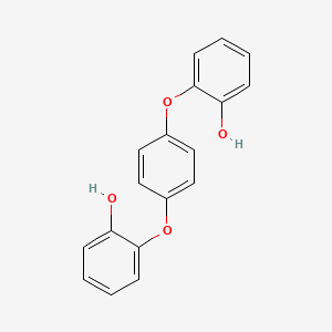 2,2'-[1,4-phenylenebis(oxy)]diphenol