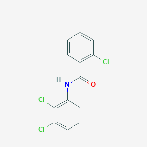 2-chloro-N-(2,3-dichlorophenyl)-4-methylbenzamide
