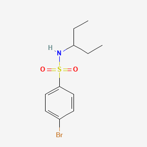 4-bromo-N-(1-ethylpropyl)benzenesulfonamide