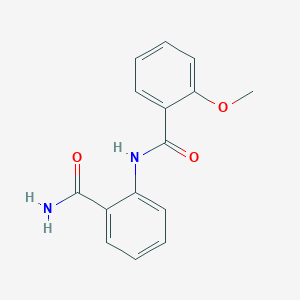 N-[2-(aminocarbonyl)phenyl]-2-methoxybenzamide