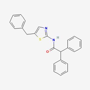 N-(5-benzyl-1,3-thiazol-2-yl)-2,2-diphenylacetamide