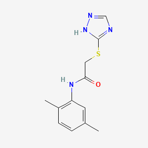 N-(2,5-dimethylphenyl)-2-(4H-1,2,4-triazol-3-ylthio)acetamide