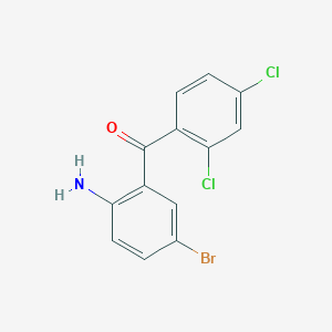 (2-amino-5-bromophenyl)(2,4-dichlorophenyl)methanone