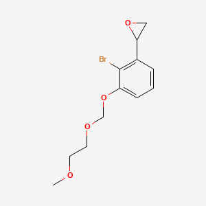 2-[2-Bromo-3-(2-methoxyethoxymethoxy)phenyl]oxirane