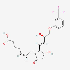 molecular formula C23H27F3O6 B584581 9-keto Fluprostenol 