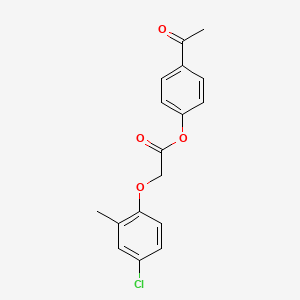 4-acetylphenyl (4-chloro-2-methylphenoxy)acetate