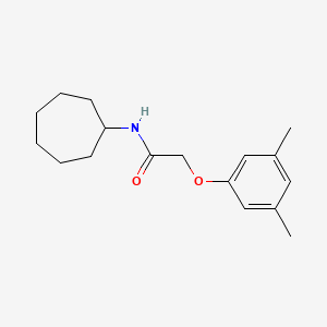 N-cycloheptyl-2-(3,5-dimethylphenoxy)acetamide