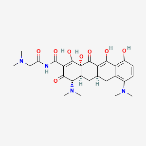 molecular formula C27H34N4O8 B584591 N,N-Dimethylglycylamidominocycline CAS No. 154445-07-5