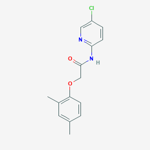 N-(5-chloro-2-pyridinyl)-2-(2,4-dimethylphenoxy)acetamide