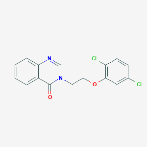 3-[2-(2,5-dichlorophenoxy)ethyl]-4(3H)-quinazolinone