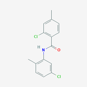 2-chloro-N-(5-chloro-2-methylphenyl)-4-methylbenzamide