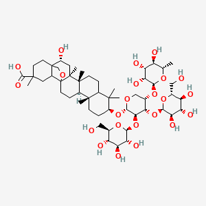 molecular formula C53H86O23 B584635 Rgga-16-heoa CAS No. 151625-83-1