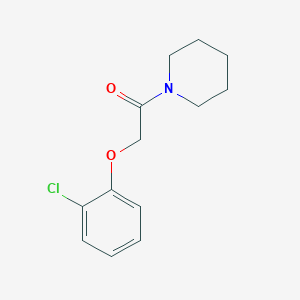 1-[(2-chlorophenoxy)acetyl]piperidine