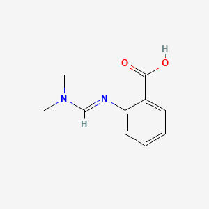 molecular formula C10H12N2O2 B584637 Anthranilic acid, N-dimethylaminomethylene- CAS No. 152904-42-2
