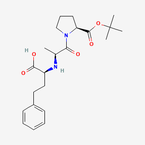 molecular formula C22H32N2O5 B584638 依那普利拉特叔丁酯 CAS No. 674796-29-3