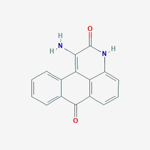 molecular formula C16H10N2O2 B5846382 1-amino-3H-naphtho[1,2,3-de]quinoline-2,7-dione 