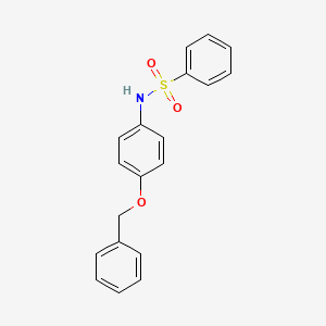 N-[4-(benzyloxy)phenyl]benzenesulfonamide