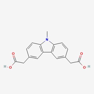 2,2'-(9-methyl-9H-carbazole-3,6-diyl)diacetic acid