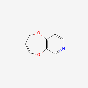 molecular formula C8H7NO2 B584650 2H-[1,4]Dioxepino[2,3-C]pyridine CAS No. 140904-51-4