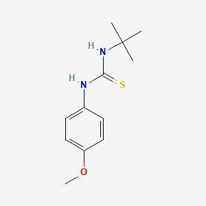 N-(tert-butyl)-N'-(4-methoxyphenyl)thiourea