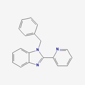 molecular formula C19H15N3 B5846754 1-benzyl-2-(2-pyridinyl)-1H-benzimidazole 