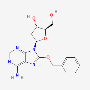 molecular formula C17H19N5O4 B584677 8-苄氧基-2'-脱氧腺苷 CAS No. 142948-07-0
