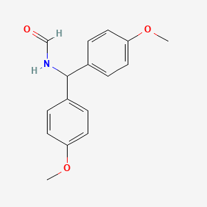 [bis(4-methoxyphenyl)methyl]formamide