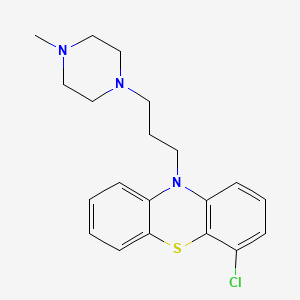 molecular formula C20H24ClN3S B584695 4-氯哌嗪二盐酸盐 CAS No. 1346602-34-3