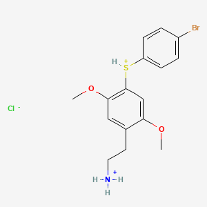 molecular formula C16H19BrClNO2S B584701 4-[(2-Bromophenyl)thio]-2,5-dimethoxybenzeneethanamine Hydrochloride CAS No. 1797989-18-4