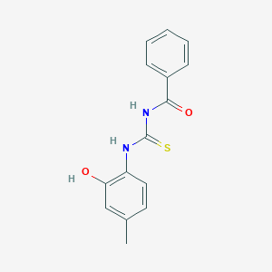N-{[(2-hydroxy-4-methylphenyl)amino]carbonothioyl}benzamide