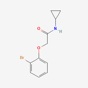 2-(2-bromophenoxy)-N-cyclopropylacetamide