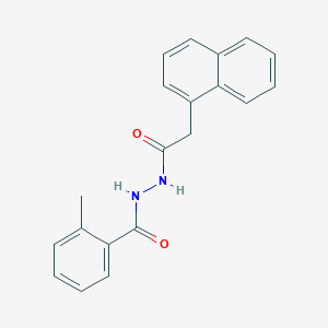 2-methyl-N'-(1-naphthylacetyl)benzohydrazide