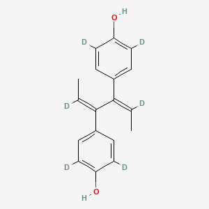 molecular formula C18H18O2 B584716 Z,Z-二烯雌酚-d6 CAS No. 91297-99-3