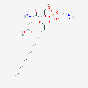 molecular formula C29H56NO10P B584722 PGPC CAS No. 89947-79-5